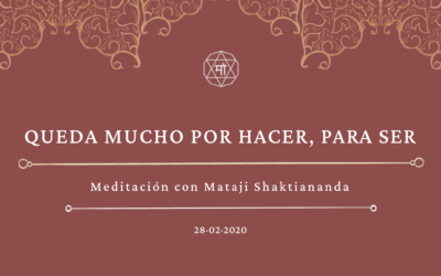 Queda mucho por hacer, para ser