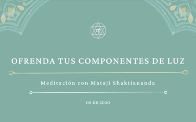 Ofrenda tus componentes de luz
