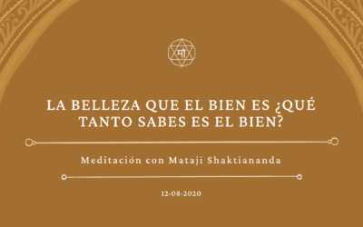 La belleza que el bien es ¿Qué tanto sabes es el bien?