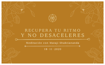 Recupera tu ritmo y no desaceleres