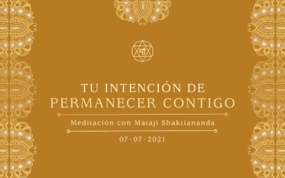 Tu intención de permanecer contigo
