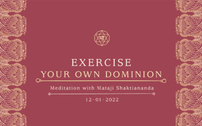 Exercise Your Own Dominion
