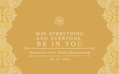 May Everything and Everyone, Be in You