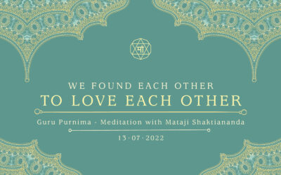 We Found Each Other to Love Each Other