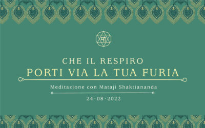 Che il respiro porti via la tua furia