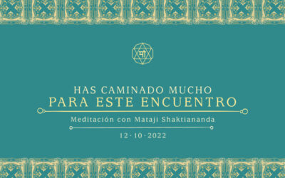 HAS CAMINADO MUCHO PARA ESTE ENCUENTRO