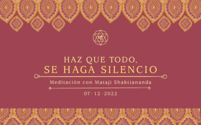 HAZ QUE TODO SE HAGA SILENCIO
