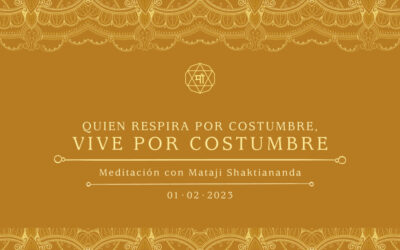 Quien respira por costumbre, vive por costumbre