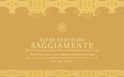 Saper respirare saggiamente