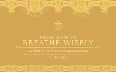 Know How to Breathe Wisely