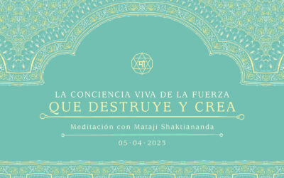 La conciencia viva de la Fuerza que destruye y crea