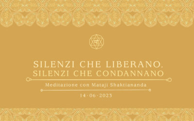Silenzi che liberano. Silenzi che condannano
