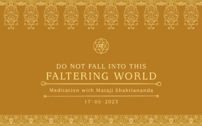 Do Not Fall Into this Faltering World