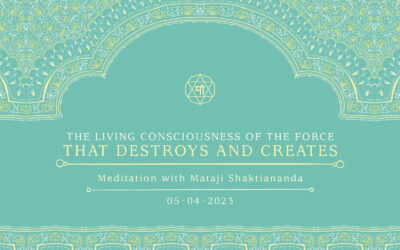 The Living Consciousness of the Force that Destroys and Creates