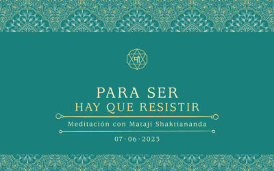 Para ser hay que resistir