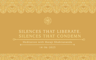 Silences that liberate. Silences that condemn