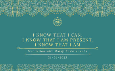 I Know that I Can, I Know that I am Present, I know that I Am