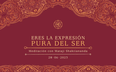ERES LA EXPRESIÓN PURA DEL SER