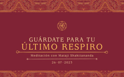 GUÁRDATE PARA TU ÚLTIMO RESPIRO