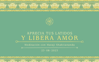Aprecia tus latidos y libera amor