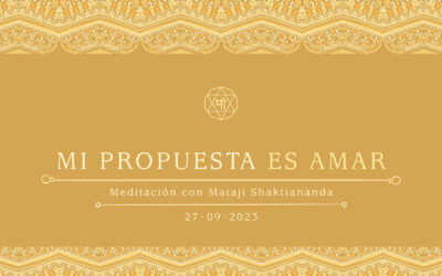 Mi propuesta es amar