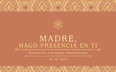 Madre, hago presencia en ti