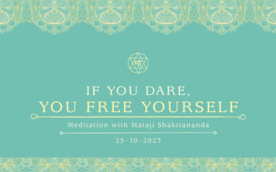 If you dare, you free yourself