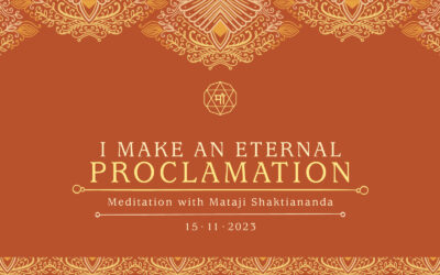 I Make an Eternal Proclamation