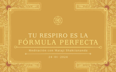 Tu respiro es la fórmula perfecta