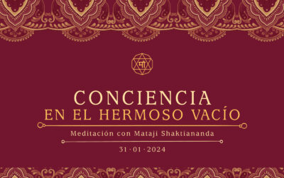 Conciencia en el hermoso vacío