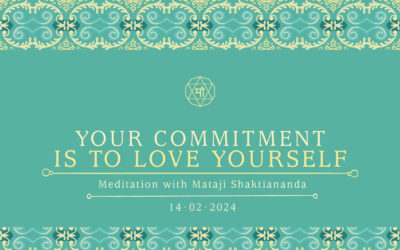 Your Commitment is to Love Yourself