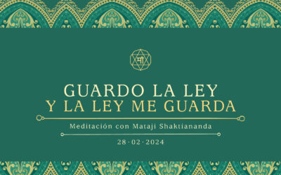 Guardo la Ley y la Ley me guarda