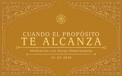 Cuando el propósito te alcanza