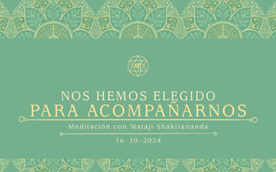 Nos hemos elegido para acompañarnos