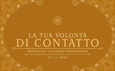 La tua volontà di contatto