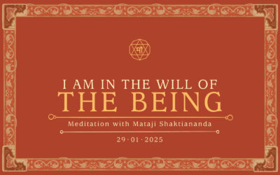 I am in the will of the Being