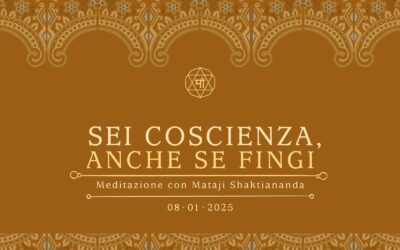 Sei Coscienza, anche se fingi