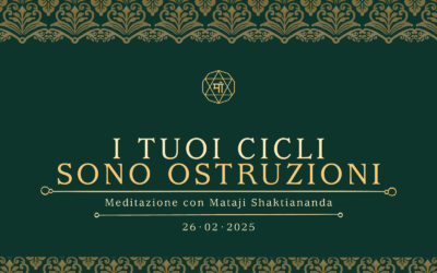 I tuoi cicli sono ostruzioni