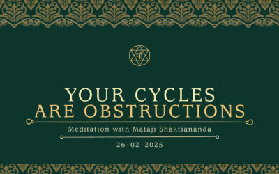Your Cycles Are Obstructions