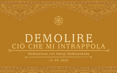 Demolire ciò che mi intrappola