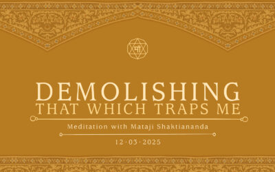 Demolishing That Which Traps Me
