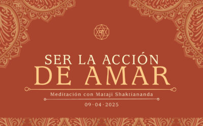 Ser la acción de amar