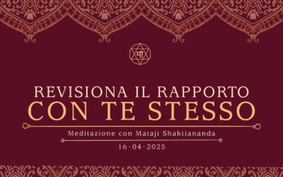 Revisiona il rapporto con te stesso