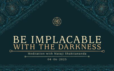 Be implacable with the darkness